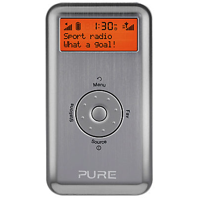 Pure Move 2500 DAB/FM Personal Stereo Radio Silver Pure Move 2500 DAB/FM Personal Stereo Radio Silver